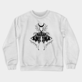 Luna moth Crewneck Sweatshirt